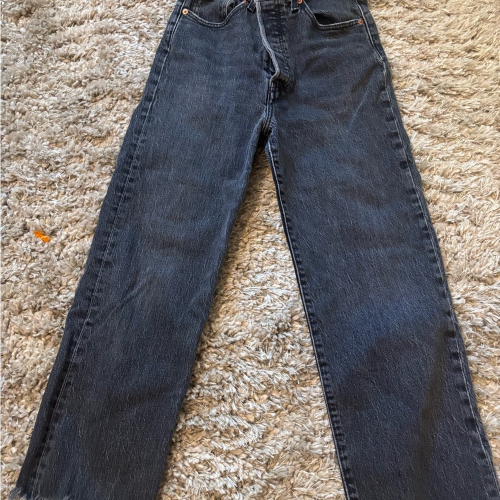 Levi's Black High Rise Jeans